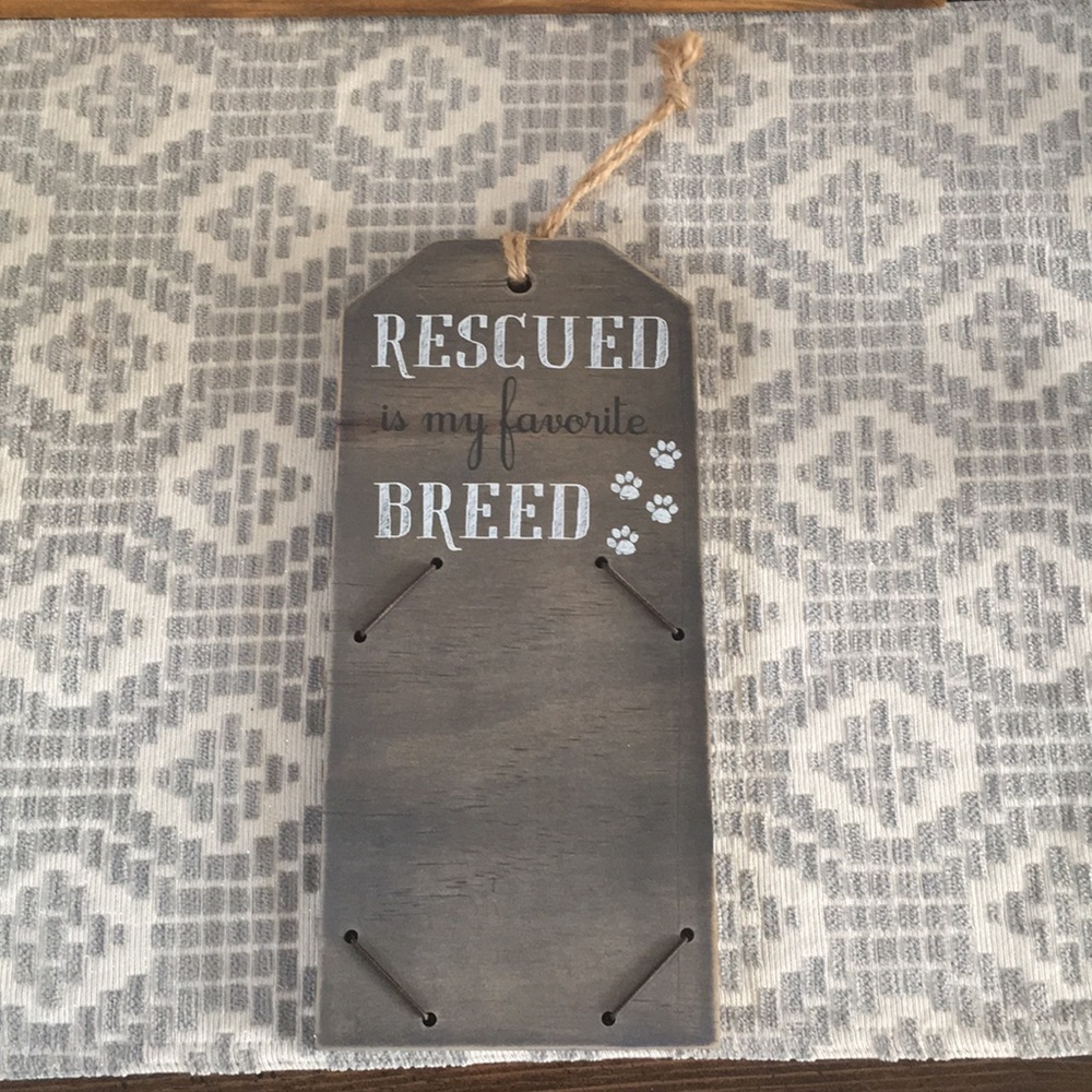 Gray Dog Picture Frame